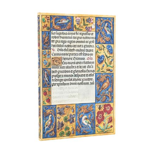 Cover image for 2026 Spinola Hours (Ancient Illumination) Maxi 12-month Horizontal Hardcover Flexi Dayplanner 2026 (Elastic Band Closure)