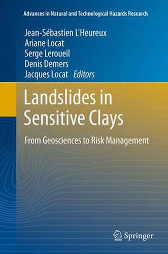 Cover image for Landslides in Sensitive Clays: From Geosciences to Risk Management