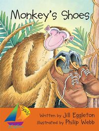 Cover image for Sails Shared Reading Year 1: Monkey's Shoes (Big Book)