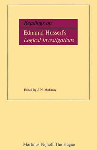 Readings on Edmund Husserl's Logical Investigations