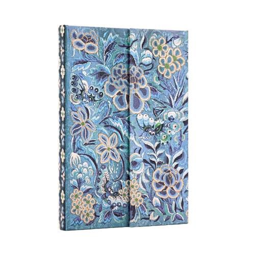 Cover image for Blue Willow (Celebrate Hanfu) Mini Lined Hardcover Journal (Wrap Closure)