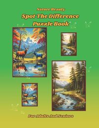Cover image for Nature Beauty Spot the Difference Puzzle Book