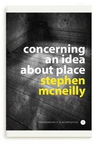 Cover image for Concerning an idea about place