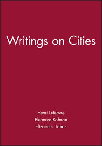 Cover image for Writings on Cities