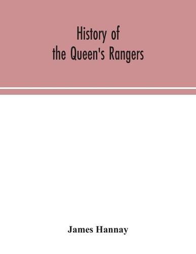 Cover image for History of the Queen's Rangers