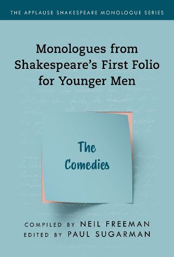 Cover image for Comedies,The: Monologues from Shakespeare's First Folio for Younger Men