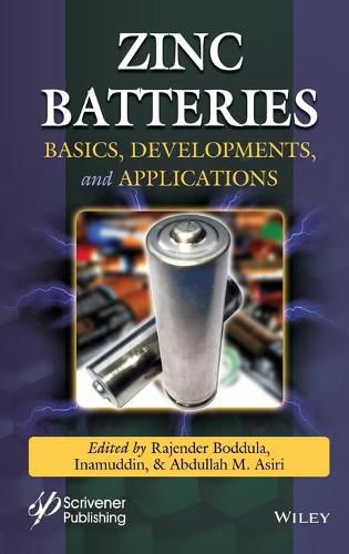 Cover image for Zinc Batteries - Basics, Development and Applications