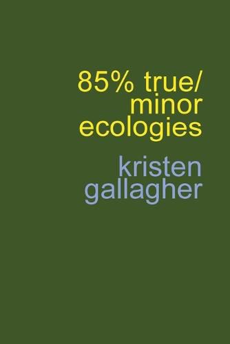 Cover image for 85% True/Minor Ecologies