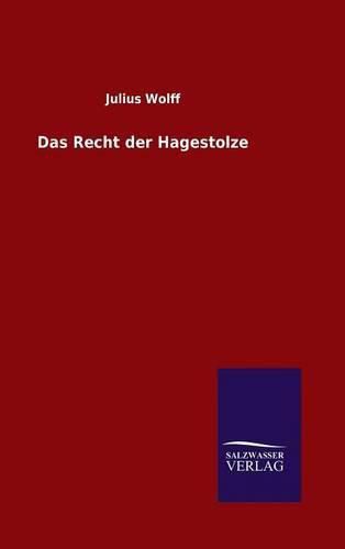 Cover image for Das Recht der Hagestolze