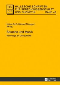 Cover image for Sprache Und Musik: Hommage an Georg Heike