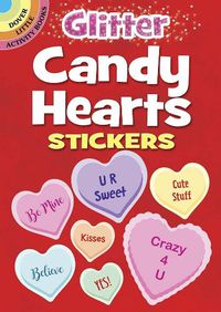 Cover image for Glitter Candy Hearts Stickers