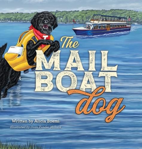 Cover image for The Mailboat Dog: The Lake Dog Adventure Series