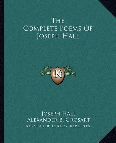 Cover image for The Complete Poems of Joseph Hall