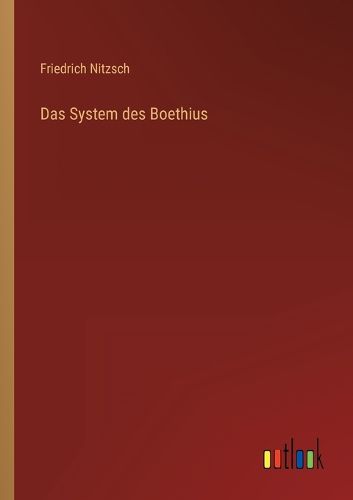 Cover image for Das System des Boethius