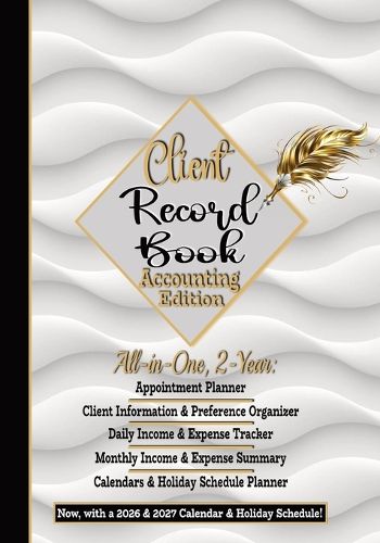 Cover image for Client Record Book, Small Business Accounting Ledger Edition