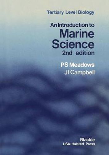 Cover image for An Introduction to Marine Science