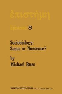 Cover image for Sociobiology: Sense or Nonsense?