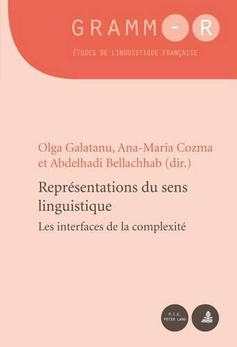 Cover image for Representations Du Sens Linguistique: Les Interfaces de la Complexite