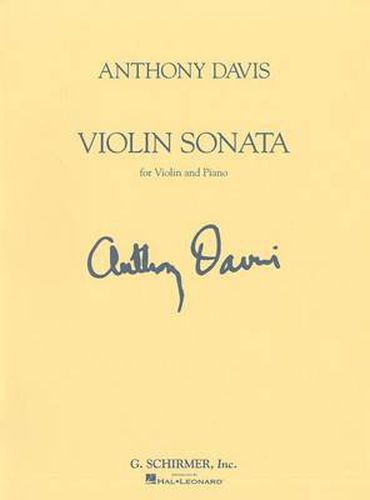 Cover image for Violin Sonata