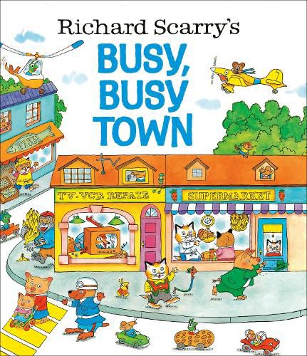 Cover image for Richard Scarry's Busy, Busy Town
