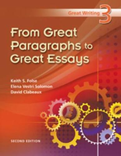 Cover image for Great Writing 3: From Great Paragraphs to Great Essays