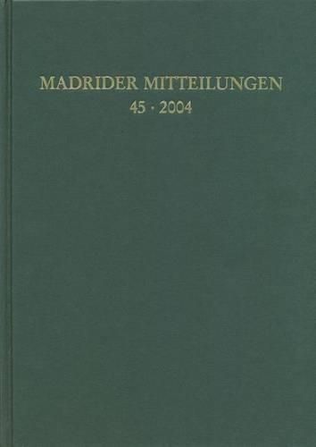 Cover image for Madrider Mitteilungen 45 (2004)