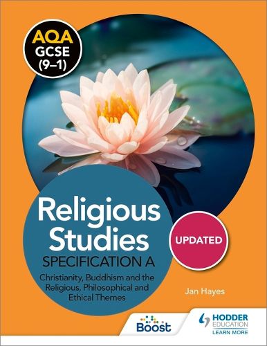 Cover image for AQA GCSE (9-1) Religious Studies Specification A: Christianity, Buddhism and the Religious, Philosophical and Ethical Themes