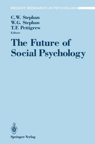 Cover image for The Future of Social Psychology