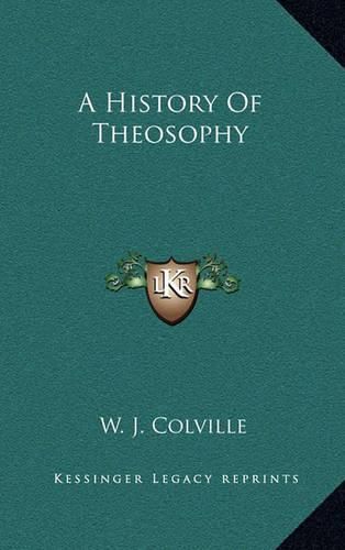 A History of Theosophy