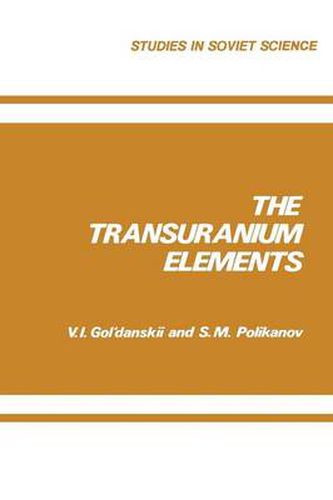 Cover image for The Transuranium Elements