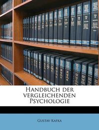 Cover image for Handbuch Der Vergleichenden Psychologie