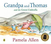 Cover image for Grandpa and Thomas and the Green Umbrella