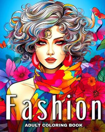 Adult Coloring Book Fashion