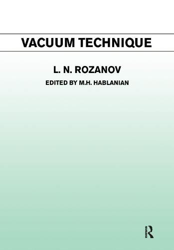 Cover image for Vacuum Technique