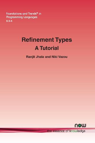 Cover image for Refinement Types: A Tutorial