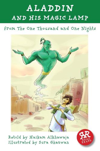 Cover image for Aladdin and His Magic Lamp: One Thousand and One Nights