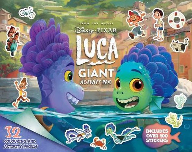 Cover image for Luca: Giant Activity Pad (Disney-Pixar)