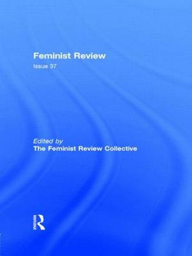 Cover image for Feminist Review: Issue 37