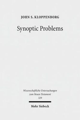 Cover image for Synoptic Problems: Collected Essays