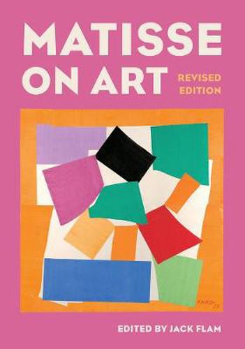 Cover image for Matisse on Art, Revised edition