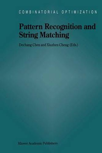 Cover image for Pattern Recognition and String Matching