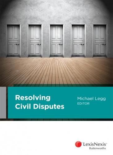 Cover image for Resolving Civil Disputes