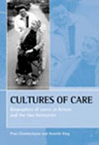 Cover image for Cultures of care: Biographies of carers in Britain and the two Germanies