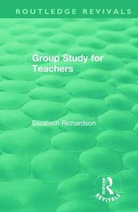 Cover image for Group Study for Teachers