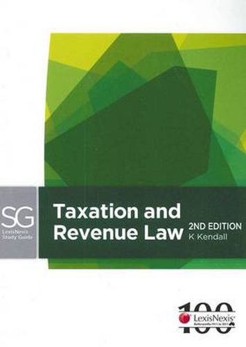 Cover image for LexisNexis Study Guide: Taxation Law and Revenue