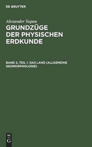 Das Land (Allgemeine Geomorphologie)