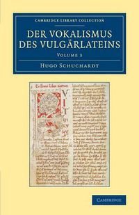 Cover image for Der Vokalismus des Vulgarlateins