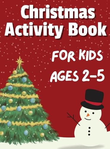 Cover image for Christmas Activity Book for Kids Ages 2-5