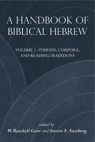 Cover image for A Handbook of Biblical Hebrew