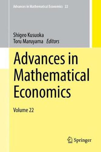 Cover image for Advances in Mathematical Economics: Volume 22